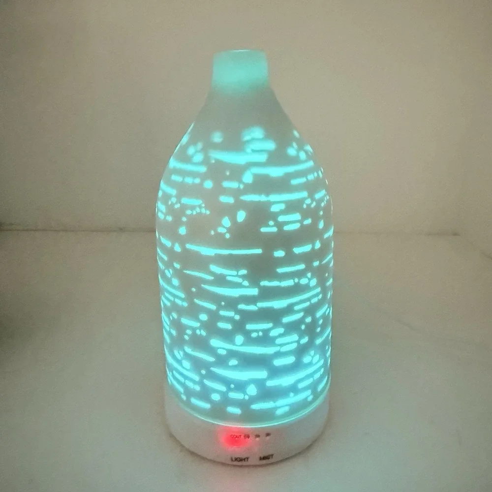 Tommy Bahama Ultrasonic Aromatherapy Diffuser Color Changing Light‎ Mist Tested